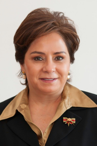 Patricia Espinosa Cantellano (55), Mexikanische Diplomatin, Politikerin, Botschafterin in Deutschland. Foto Botschaft