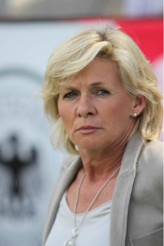 Silvia Neid (59), ehem. dt. Fußballerin, Nationalspielerin, Nationaltrainerin, Weltmeisterin. Foto Thomas Rodenbücher